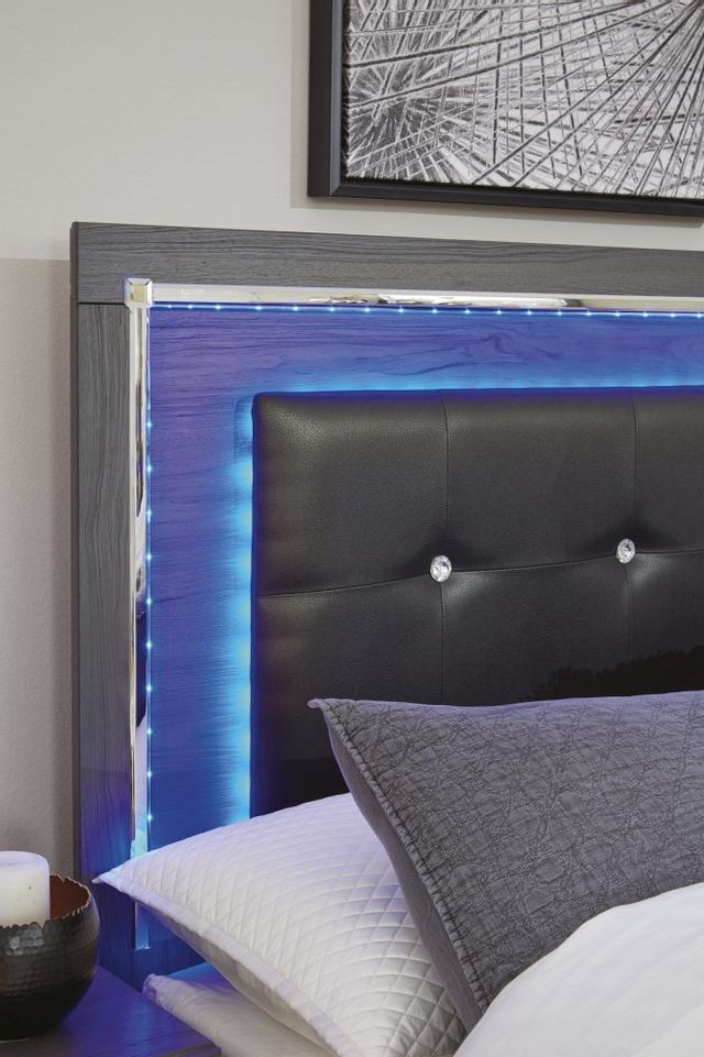 Tête de lit à panneaux Lodonna en tissu gris Signature Design by Ashley® 3