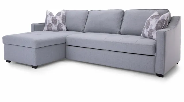 Decor-Rest® Furniture LTD M2086 2 Pc Power Chaise Sofa 0