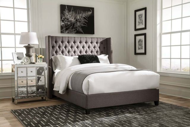Coaster® Bancroft Grey Queen Bed 7