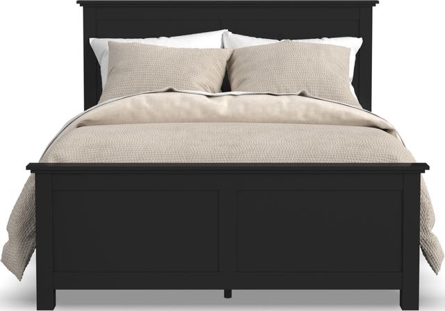 homestyles® Oak Park Black Queen Panel Bed-1