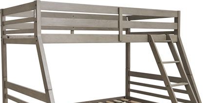 Signature Design by Ashley® Lettner Light Gray Twin/Full Bunk Bed-1