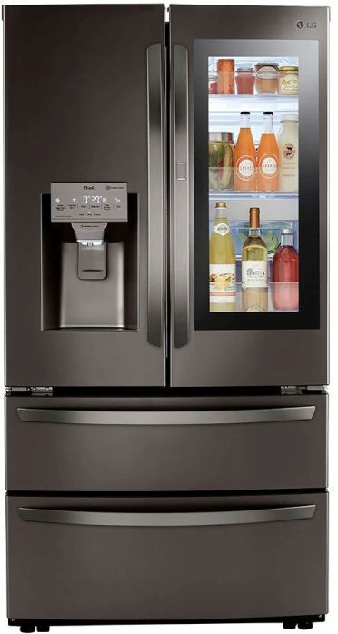 LG 27.8 Cu. Ft. Black Stainless Steel French Door Refrigerator 2