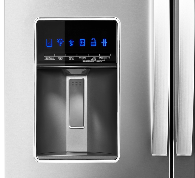 Whirlpool® 26.2 French Door Refrigerator-Fingerprint Resistant Stainless Steel 26