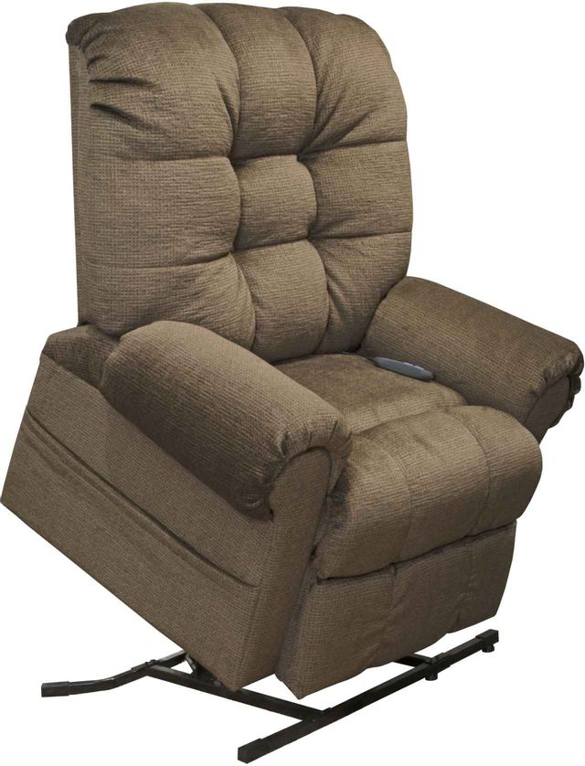 Catnapper® Omni Truffle Power Lift Full Lay-Out Chaise Recliner 1