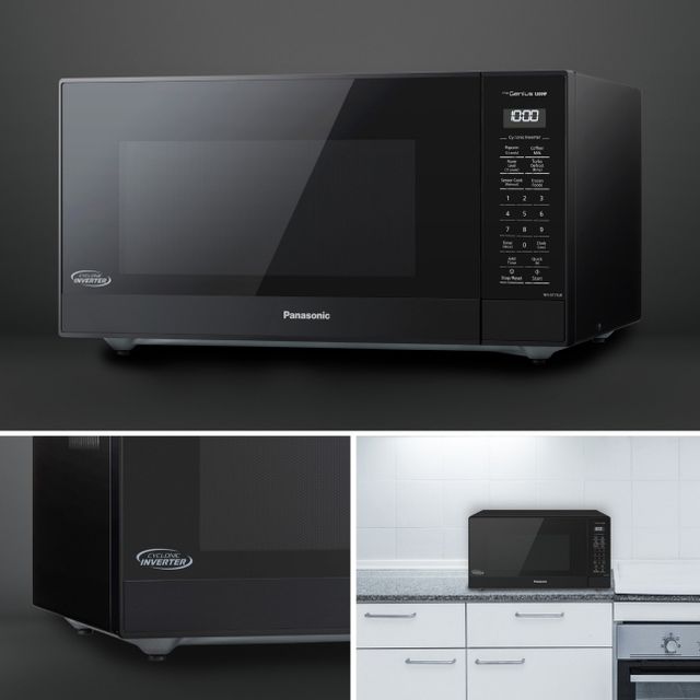 Panasonic 1.6 Cu. Ft. Black Countertop Microwave 5