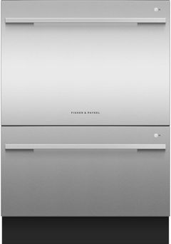 Fisher & Paykel Series 7 24" Stainless Steel Double DishDrawer™ Dishwasher-DD24DDFTX9 N