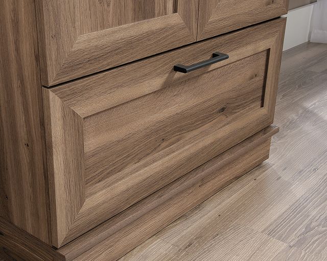 Sauder HomePlus Storage Cabinet, Salt Oak Finish