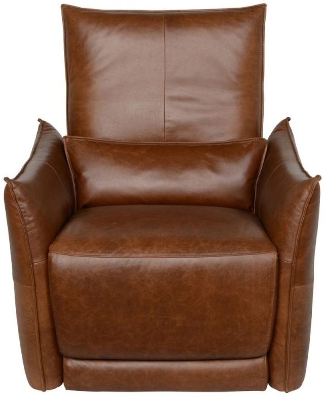 Classic Home Amsterdam All Leather Recliner Arm Chair-2
