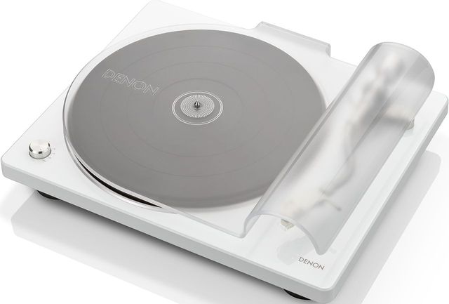 Denon® White Hi-Fi Turntable 4
