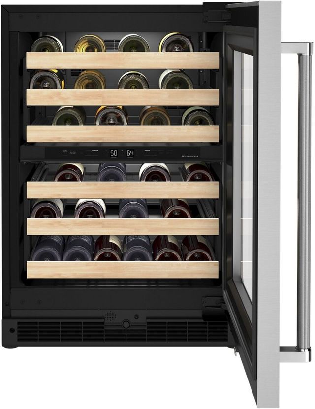 KitchenAid® 24" Stainless Steel Wine Cooler 11