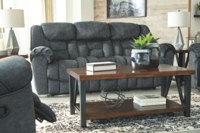 Signature Design by Ashley® Capehorn Granite Reclining Sofa 6