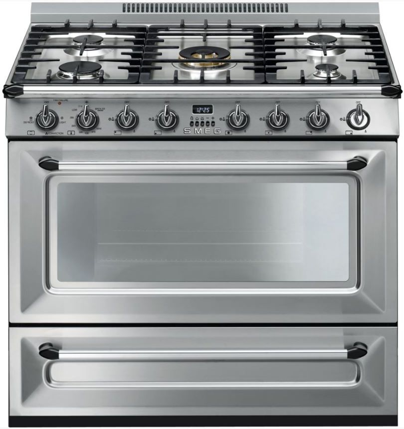 smeg 36 gas range