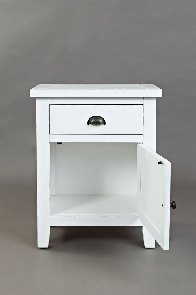 Jofran Inc. Artisan's Craft Weathered White Accent Table 2