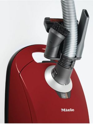 FLOOR MODEL Miele Compact C1 Mango Red Canister Vacuum 