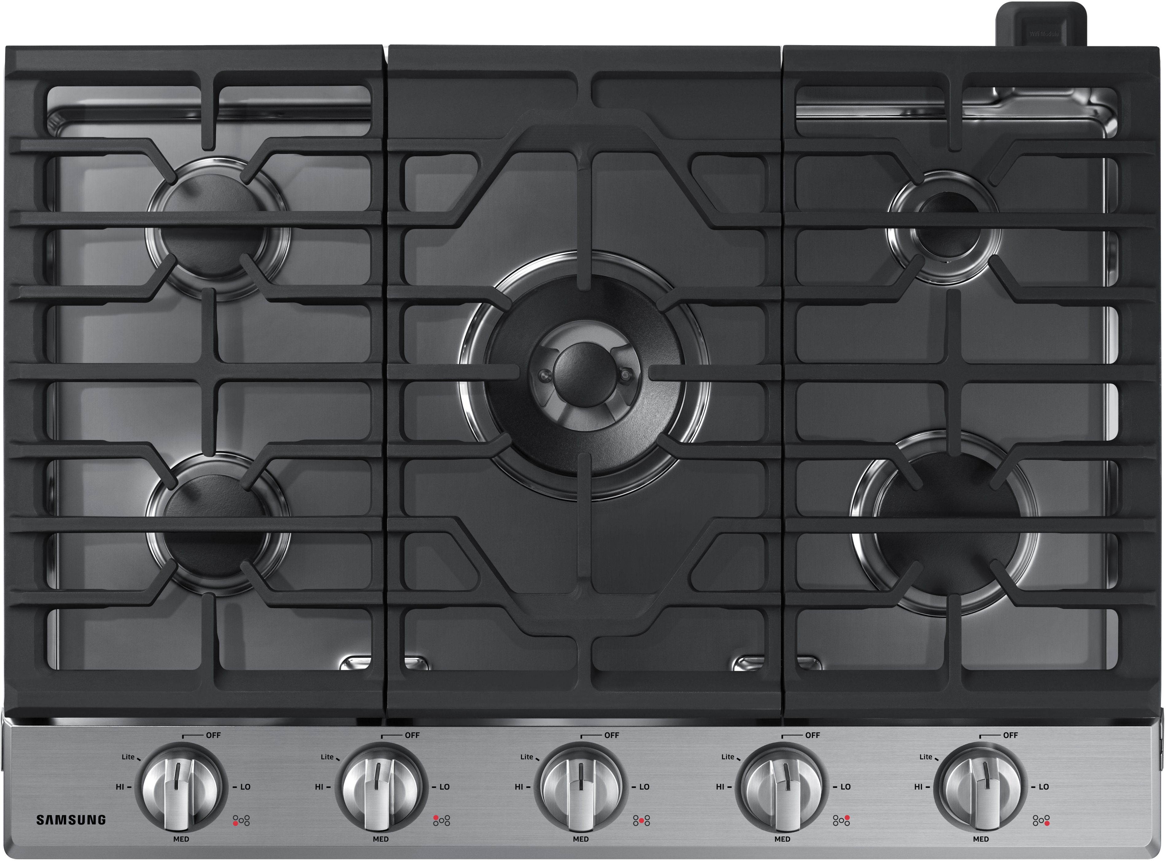 Samsung 30" Stainless Steel Gas Cooktop-NA30N6555TS