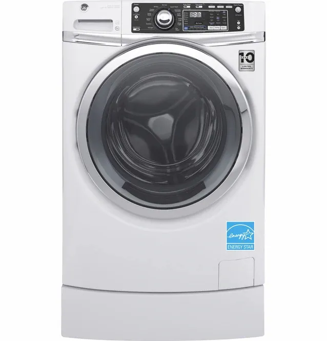 GE® Front Load Washer-White 2