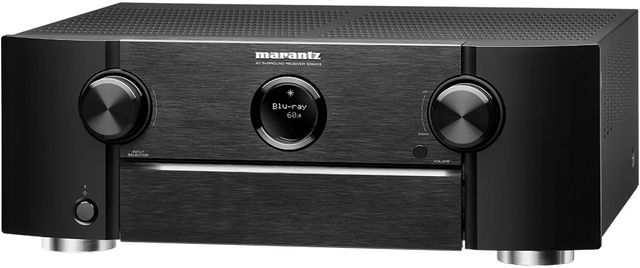 Marantz® SR6015 Black 9.2ch. 8K AV Receiver with HEOS® Built-in and Voice Control 1