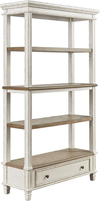 Signature Design by Ashley® Realyn Brown/White Bookcase