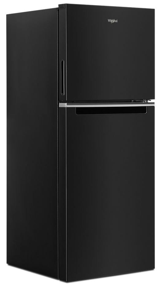 Whirlpool® 11.6 Cu. Ft. Black Top Freezer Refrigerator-1