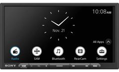 Sony® XAV-AX4000 6.95" Media Receiver with Touchscreen, Wireless Apple CarPlay and Android Auto
