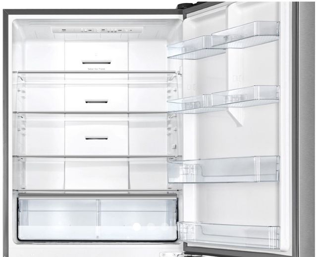 Bertazzoni 31 in. 12.2 Cu. Ft Stainless Steel Counter Depth Bottom Freezer Refrigerator-1