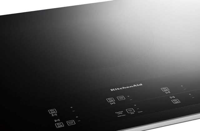 KitchenAid® 36" Stainless Steel Electric Cooktop-3