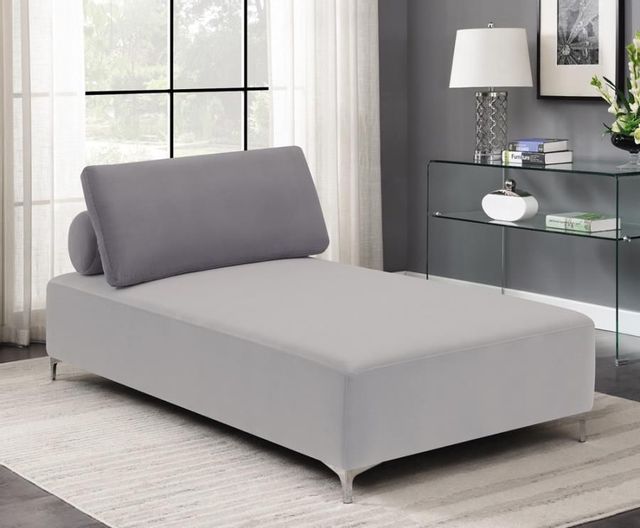 Coaster® Grey Chaise 1