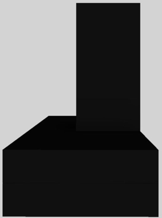 Vent-A-Hood® 48" Black Contemporary Wall Mounted Range Hood-1