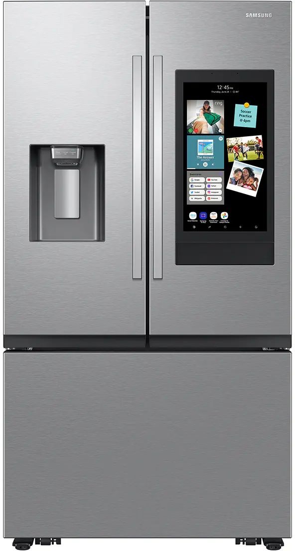 Family hub deals counter depth refrigerator