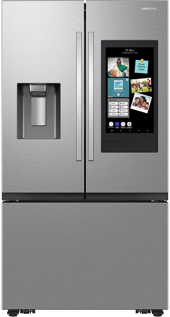 GE Profile French Door Refrigerator & Electric Range Suite in  Fingerprint-Resistant Stainless Steel