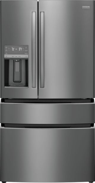 Frigidaire Gallery® 21.5 Cu. Ft. Smudge-Proof® Black Stainless Steel Counter Depth French Door Refrigerator