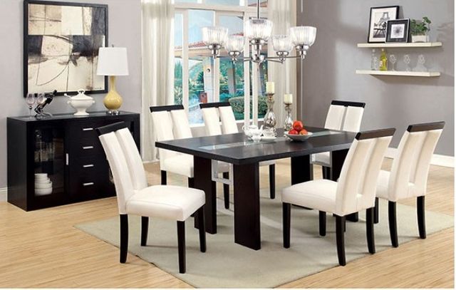 Furniture of America® Luminar 7-Piece Dining Set