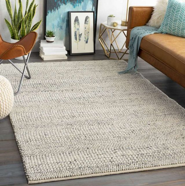 Uttermost® Clifton Gray/Ivory 5' x 8' Area Rug 4