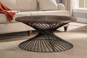 Hillsdale Furniture Kanister Natural Sheesham Coffee Table