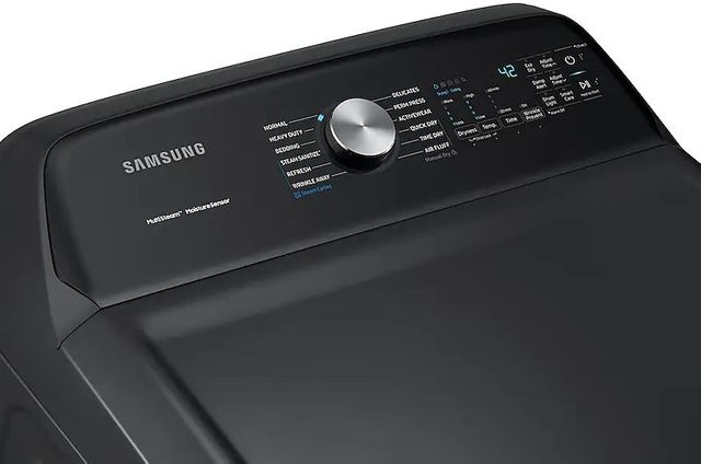 Samsung 7.4 Cu. Ft. Fingerprint Resistant Black Stainless Steel Front Load Gas Dryer [Scratch & Dent] 4