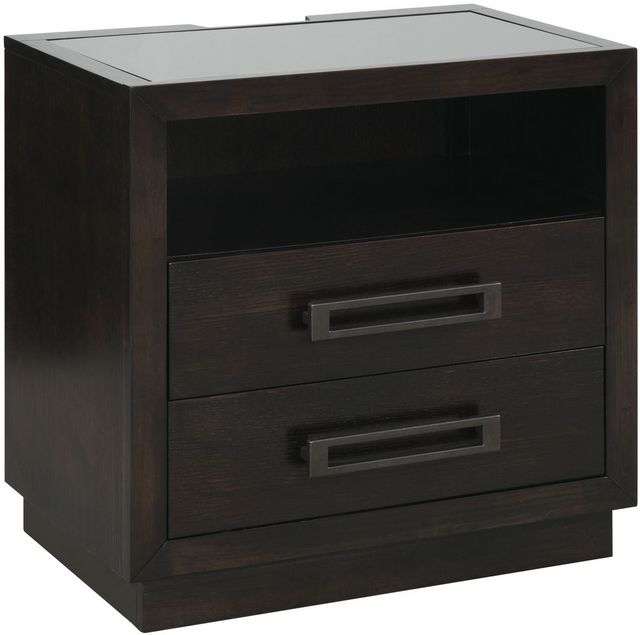 Homelegance® Larchmont Charcoal Nightstand