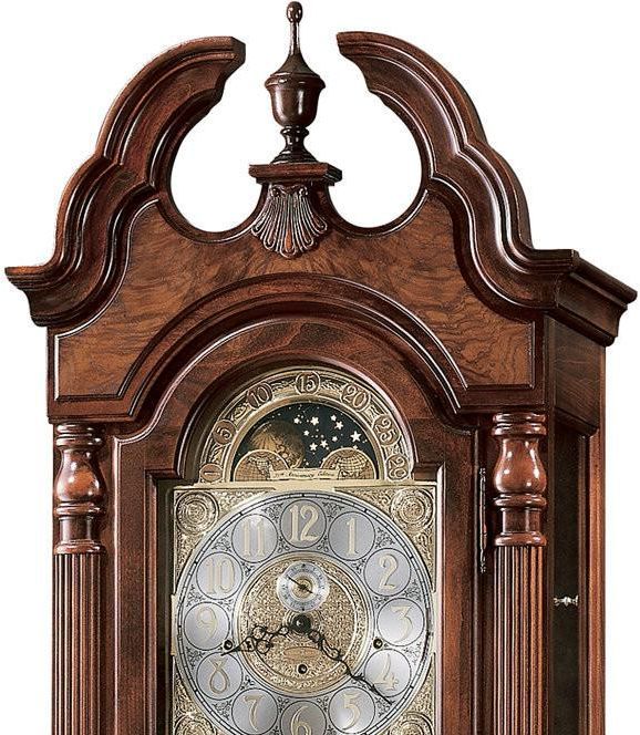 Howard Miller® Langston Windsor Cherry Grandfather Clock-1