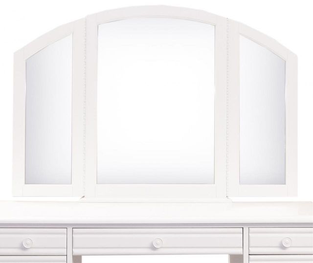 Liberty Summer House I Oyster White Vanity Mirror