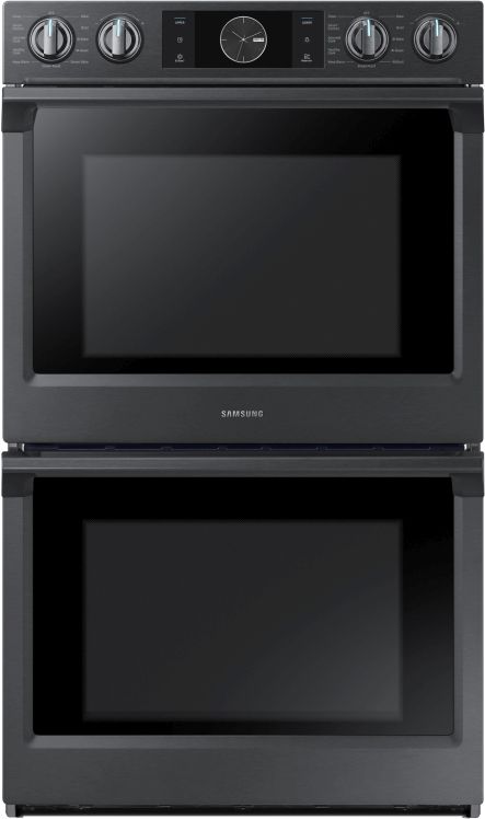 Samsung 30" Electric Built In Double Wall Oven-Black Stainless Steel-0