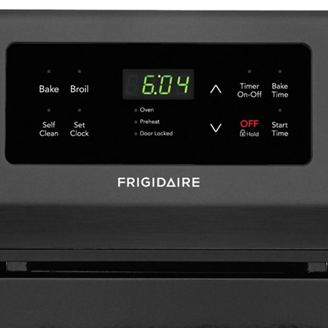 Frigidaire® 30" Black Free Standing Gas Range-FFGF3054TB-3