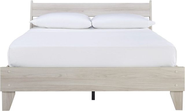 Signature Design by Ashley® Socalle Natural Twin Platform Bed-1
