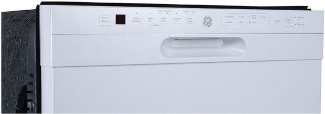 GE® 24" White Built In Dishwasher 3