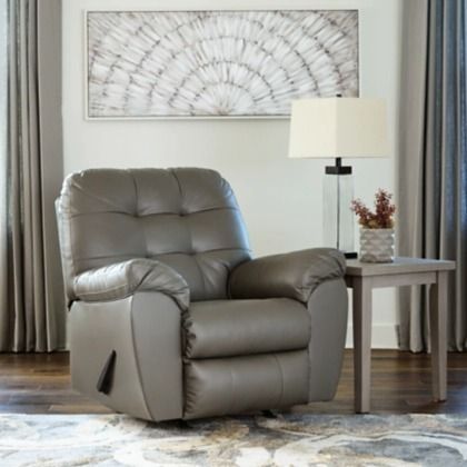 Signature Design by Ashley® Donlen Gray Recliner 2