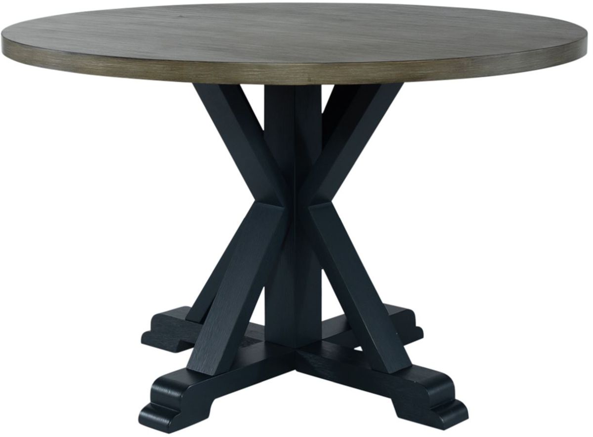 liberty furniture pedestal table