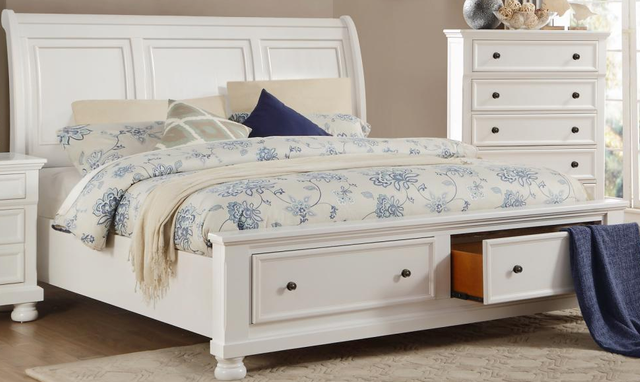 Homelegance® Laurelin Queen Panel Bed 0