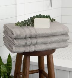 Bamboo Bath Towel - Harbor Gray