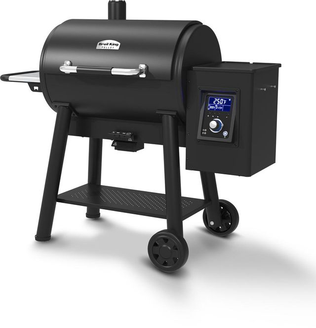 Broil King® Regal™ Pellet 500 Black Free Standing Smoker and Grill-1