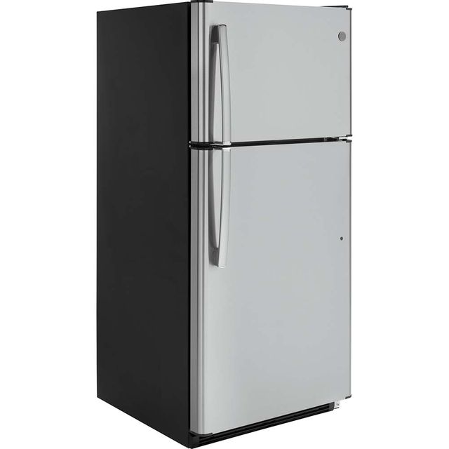 GE® 18.0 Cu. Ft. Stainless Steel Top Freezer Refrigerator 3