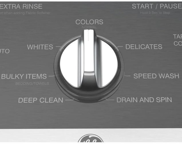 GE® 4.2 Cu. Ft. White Top Load Washer 6