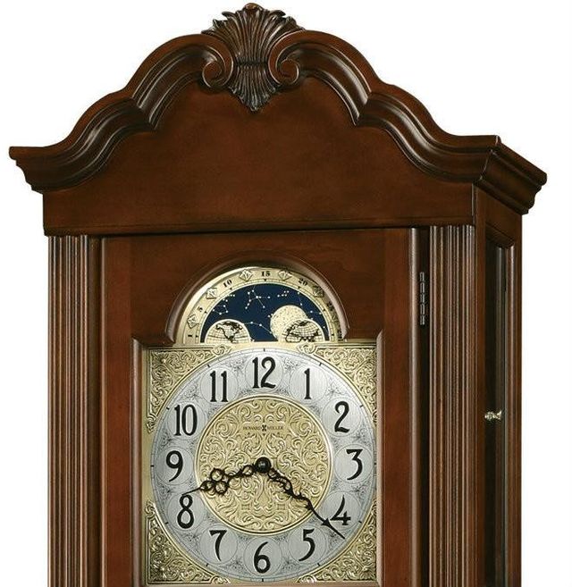 Howard Miller® Nicea Saratoga Cherry Grandfather Clock 1